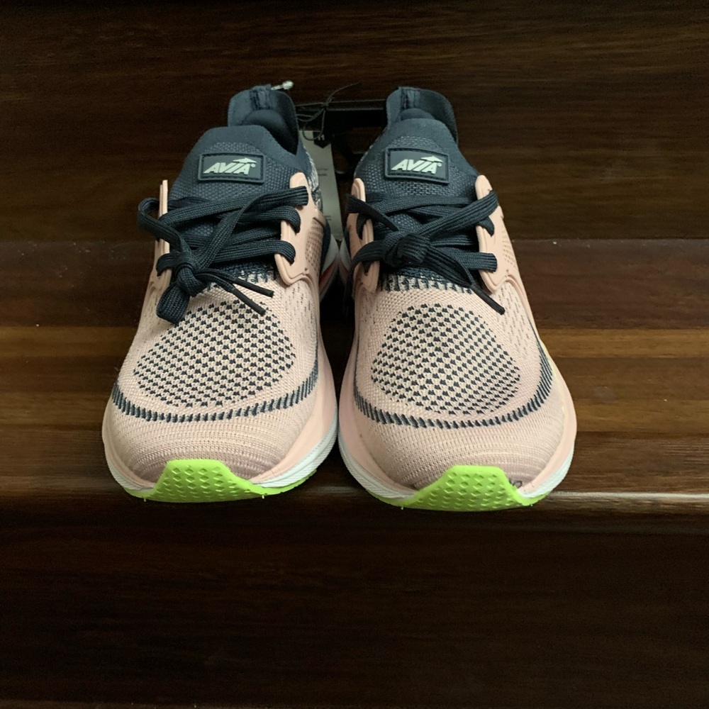 New Women's Avia SIZE 11 Caged Knit Training Running Shoes color PINK Clay.